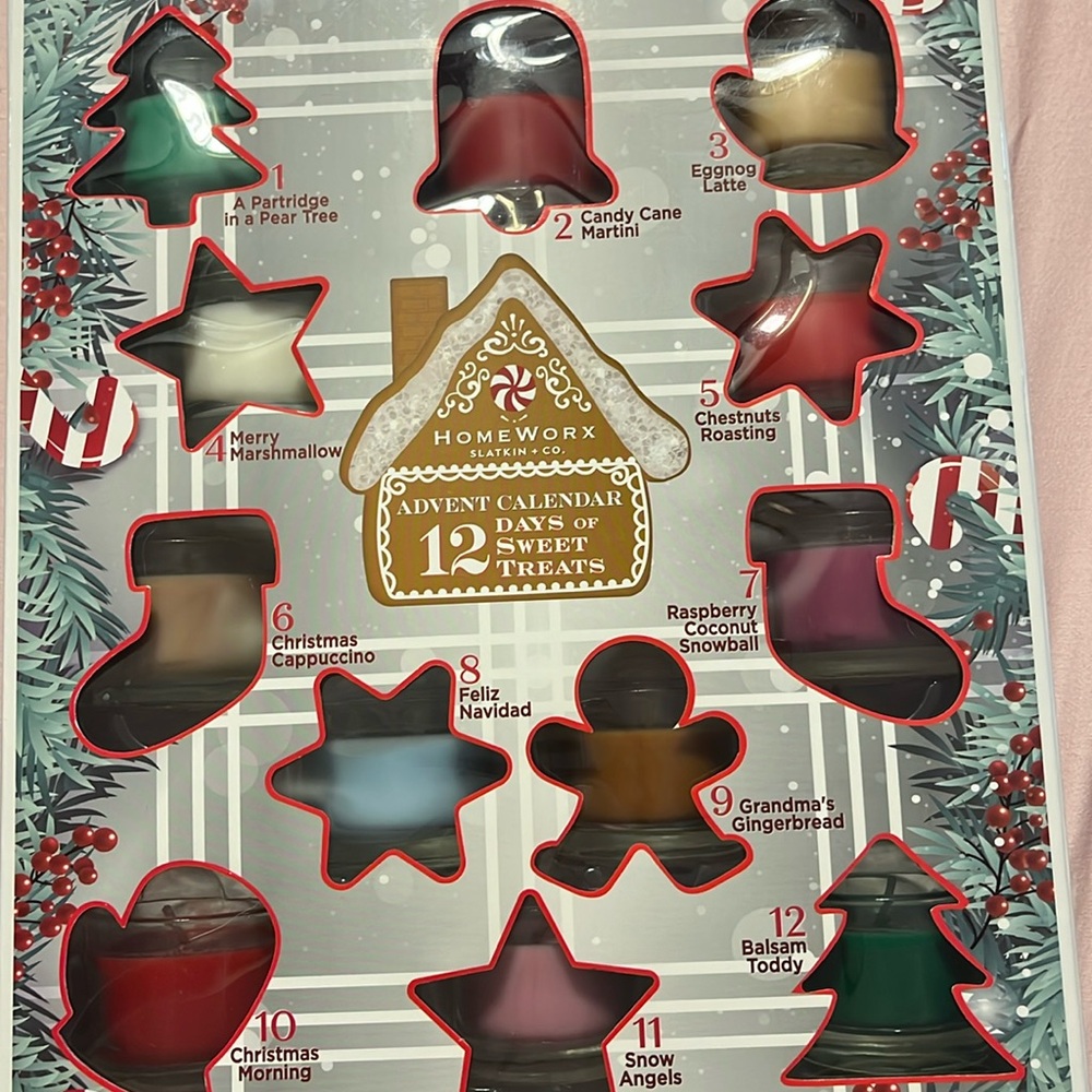 New !! 12 days of Christmas votive candles
